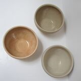 Three ceramic bowls