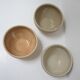 Three ceramic bowls