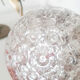 Vintage glass flower pick VMC Reims