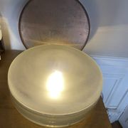 PULPO glass and metal table lamp