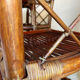 70s bamboo table and chairs