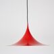 Danish vintage Semi lamp by Bonderup and Thorup, 1968