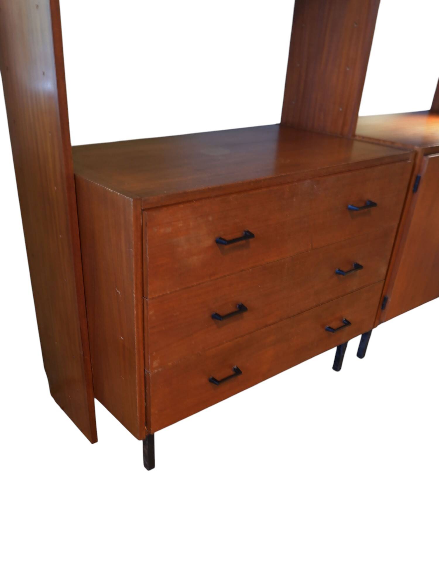 Vintage wall unit by Simpla Lux Holland, 1960s