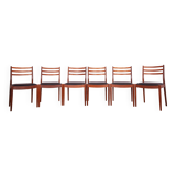 Teak dining chairs by victor wilkins for g-plan, 1960s, set of 6