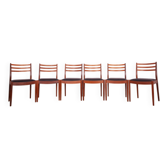 Teak dining chairs by victor wilkins for g-plan, 1960s, set of 6