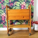 Vintage sewing basket