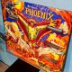 Pinball plate "Phoenix" Williams 1970s