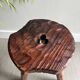 Wooden tripod stool
