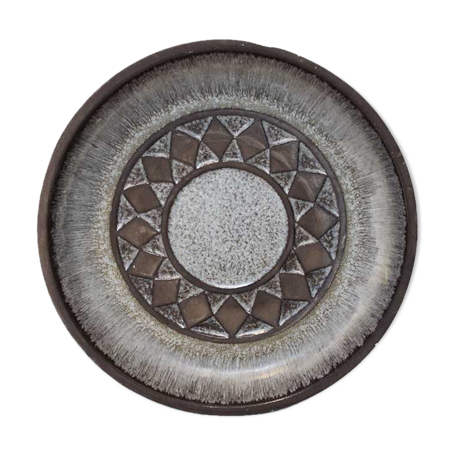 Scandinavian ceramic dish, 1970