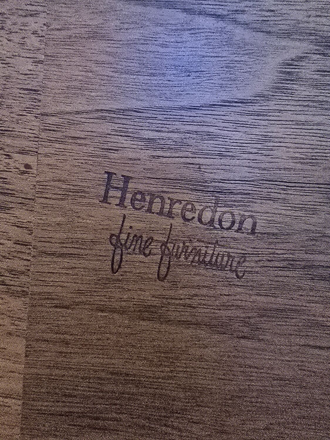 Table de jeu Henredon avec motif de toile d'araignée sur le dessus