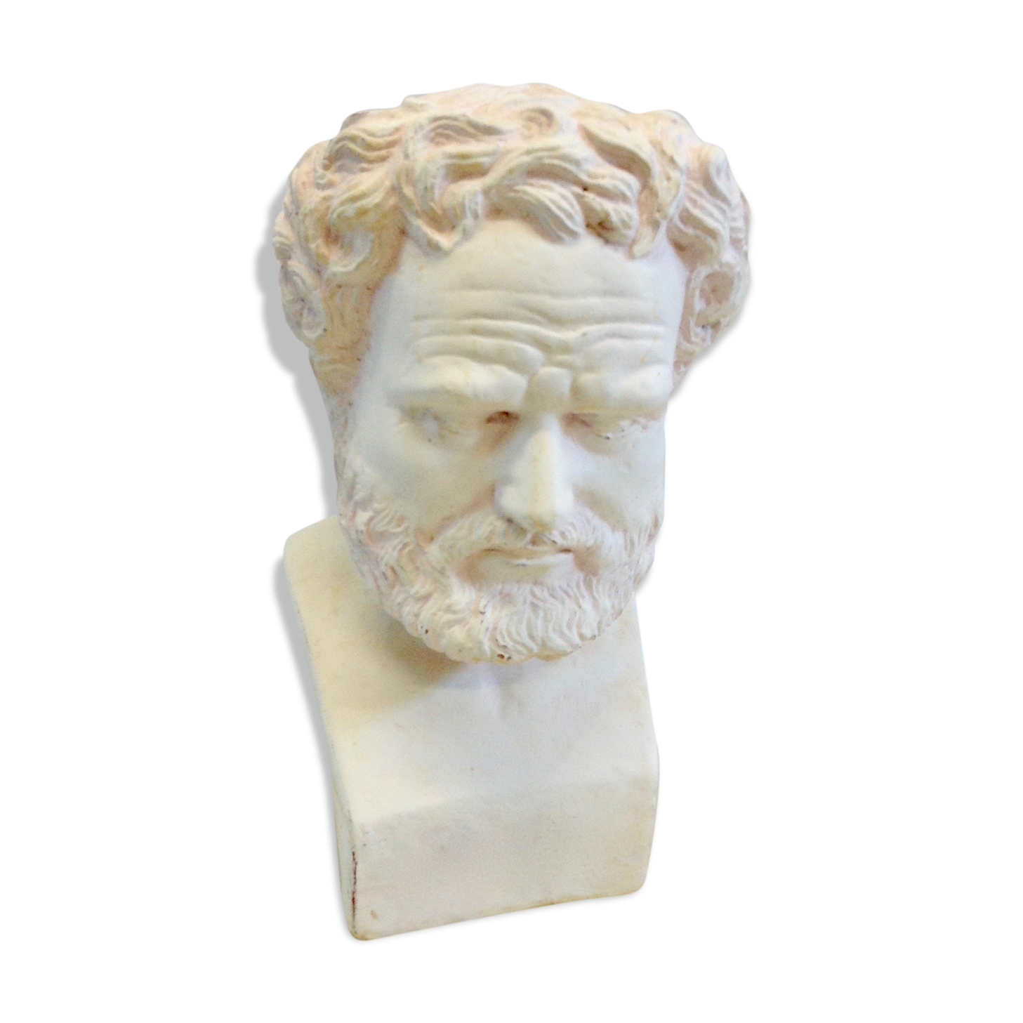 Greek plaster bust