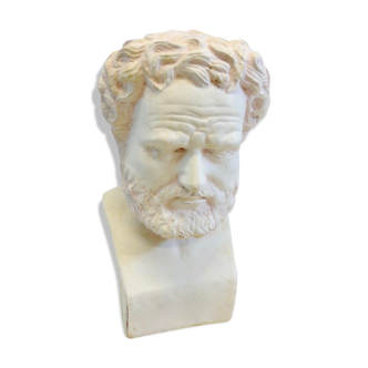 Greek plaster bust