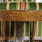 Set of six Charles X period chairs, finely marquetry in rosewood.