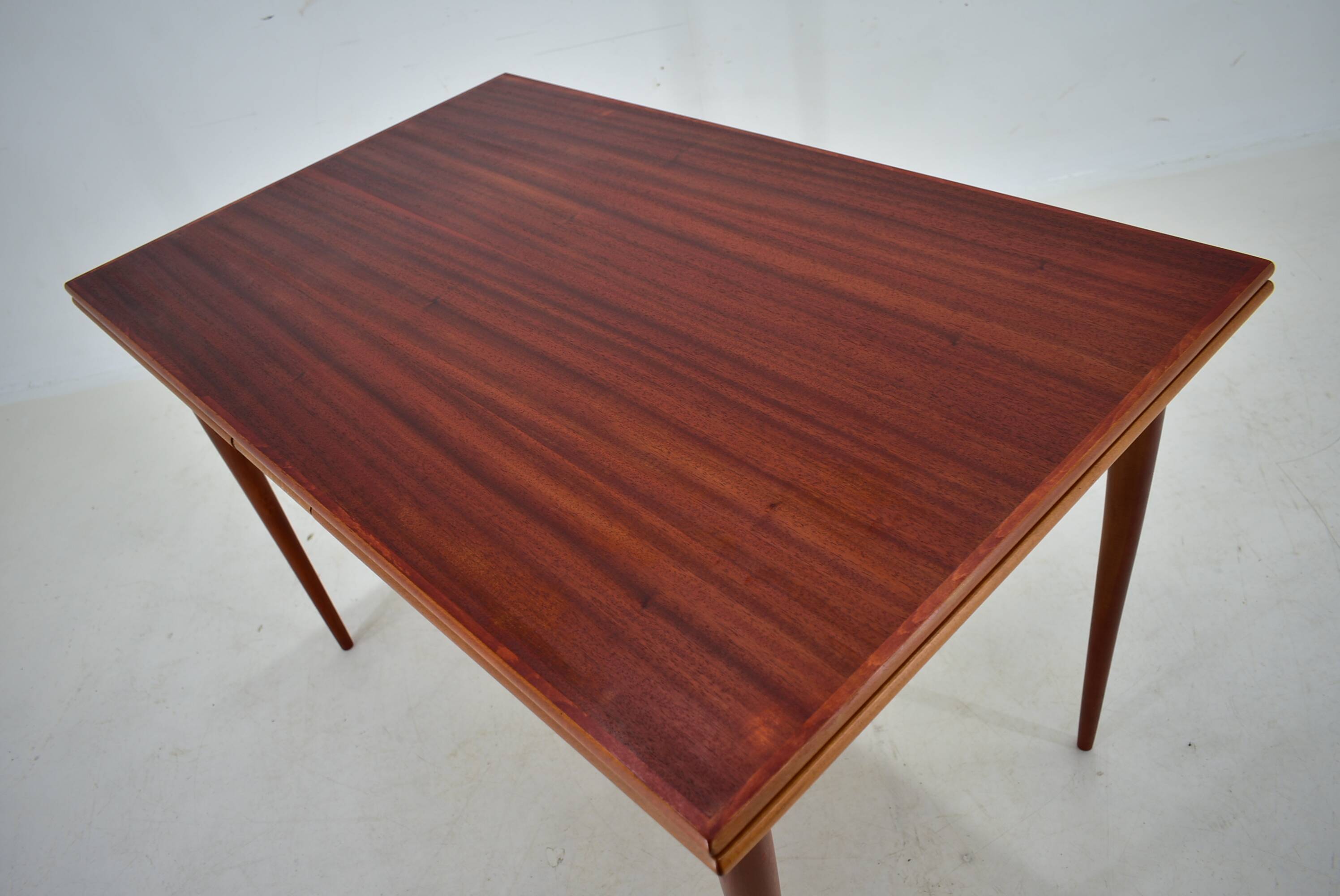 1960s Mahogany Dining Table, Czechoslovakia
