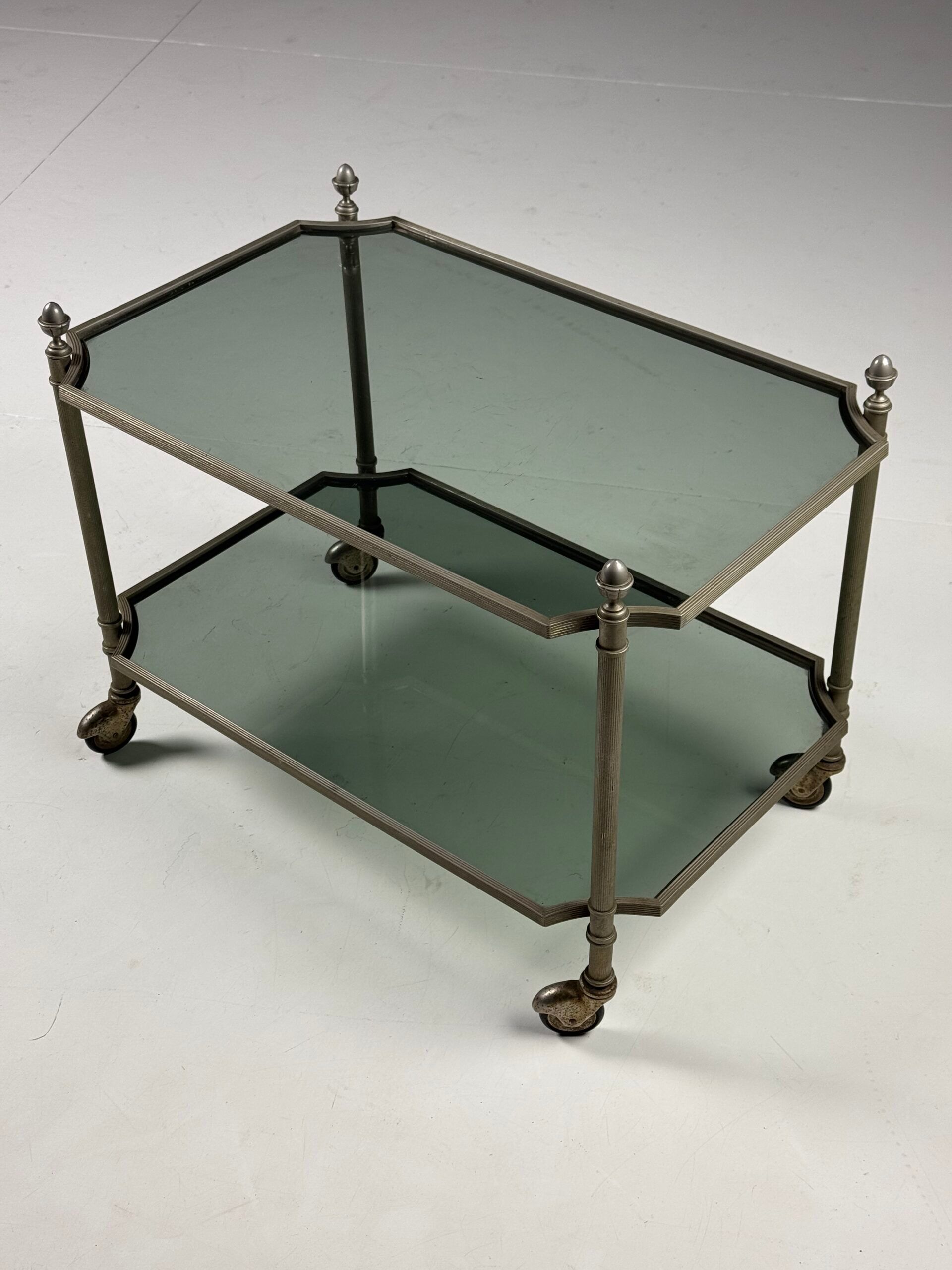 French coffee table metal mid 20th century