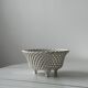 Bowl - braided salad bowl in French ceramic