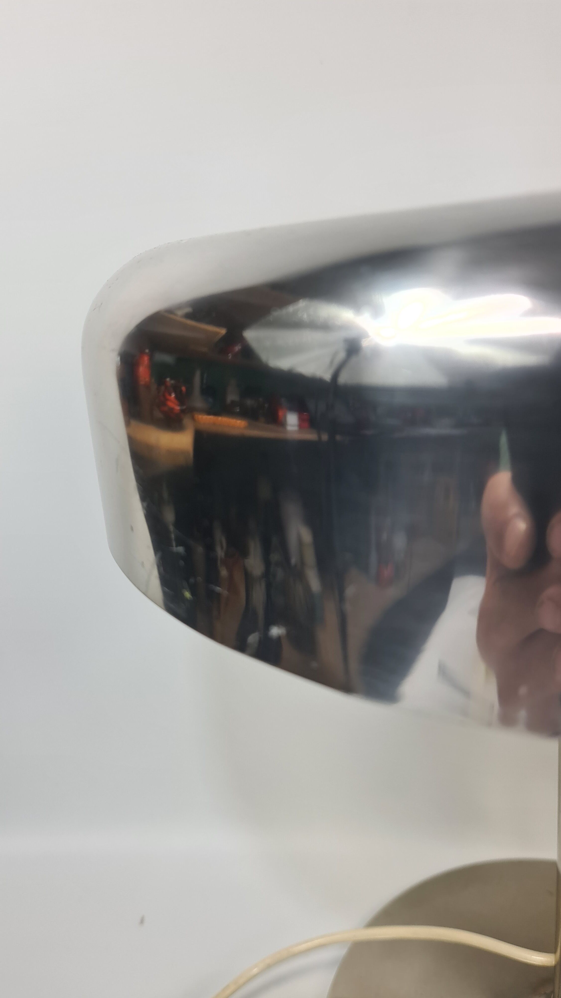 Vintage bauhaus style chrome desk or side light