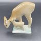 Doe and her fawn in Zsolnay porcelain Pécs – Vintage Hungarian years