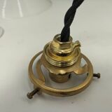 Opaline pendant lights