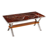 Aoni ceramic coffee table for Adri – Belgium, 1970s