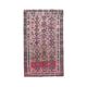 Vintage Turkish Oushak Handmade Cotton Pink Wool Area Rug 120x206