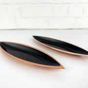 Pair of scandinavian copper cups or bowls ystad metall, design gunnar ander, sweden