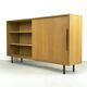 Oak Cabinet with One Sliding Door from WK Möbel, 1960s