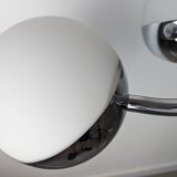 Stilnovo Chrome Space Chandelier Lamp from the 60s