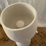 Chamotte stoneware lamp