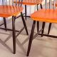 Dining chairs Sven Erik Fryklund for Hagafors, Swedish 1960s