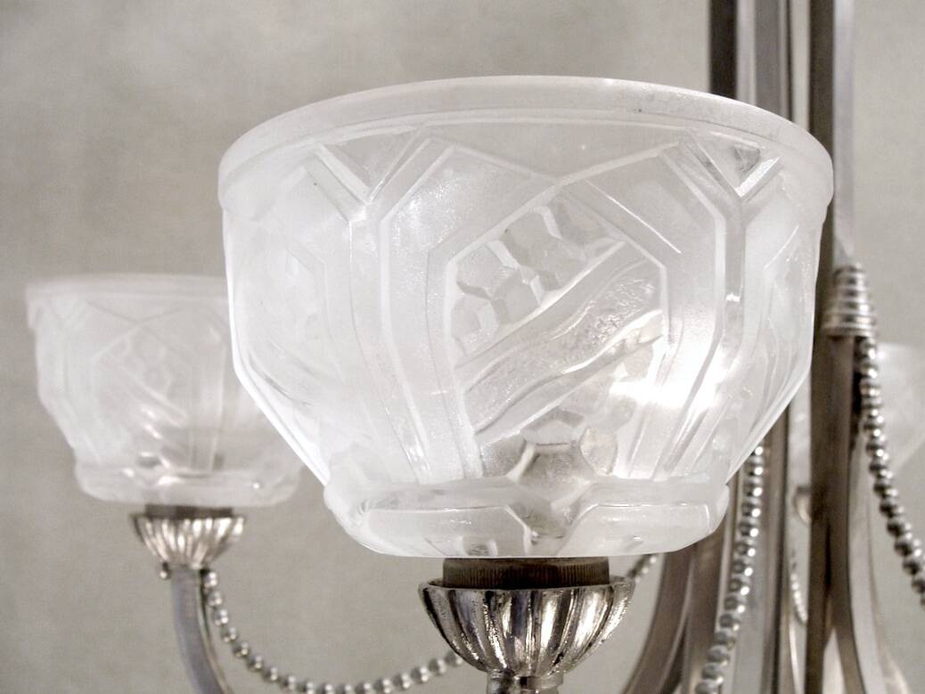 1930 chandelier with 6 lights