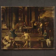 17th century Italian painting, Herod's Banquet