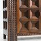 Buffet brutaliste espagnol en bois massif