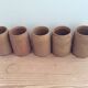 5 stoneware mugs