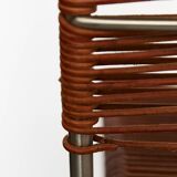 Pair of Tito Agnoli Barstools "MissB" for Pierantonio Bonacina