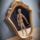 Golden mirror 35x22