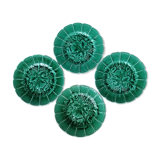 4 plates slurry dessert sarreguemines