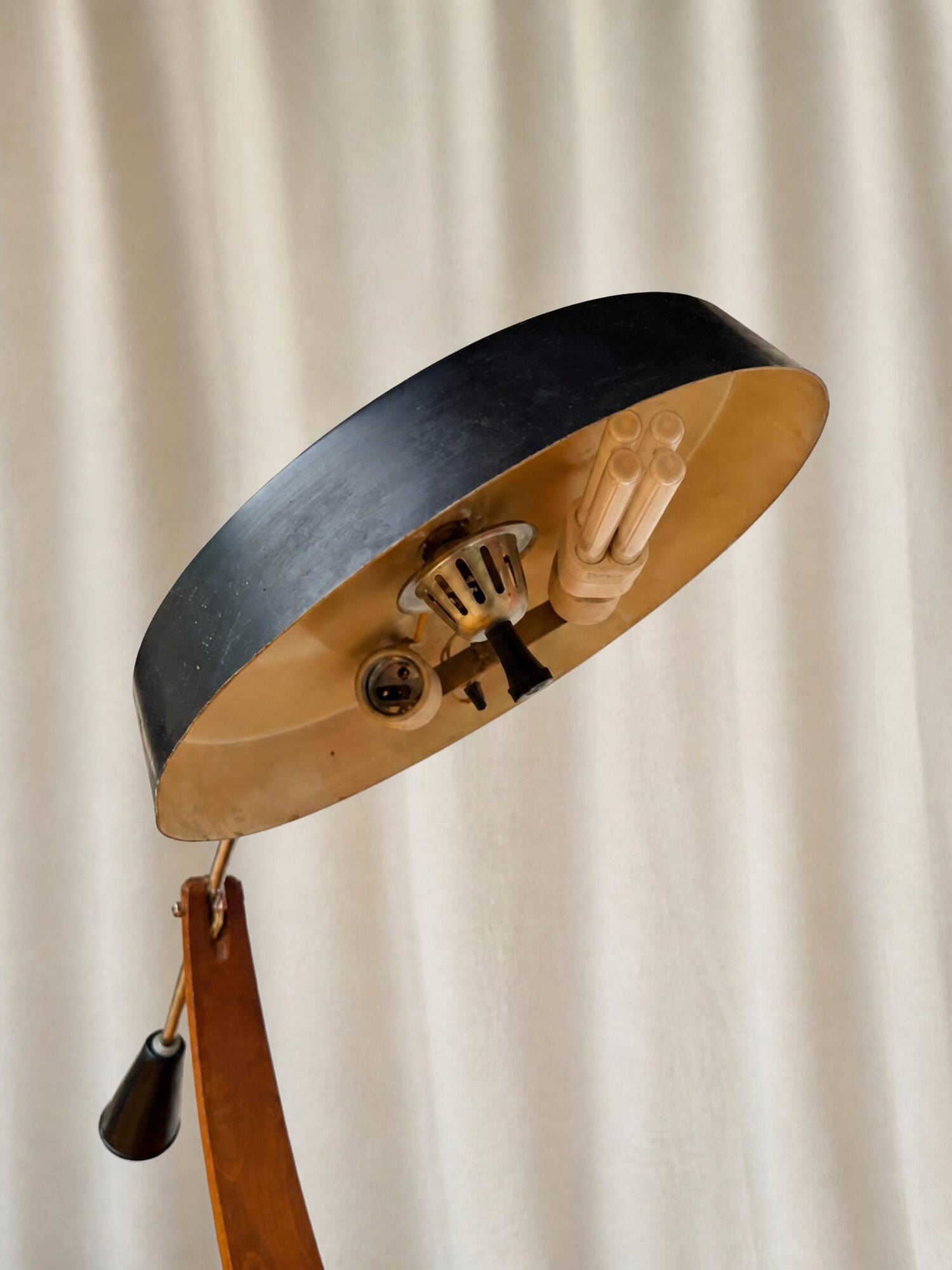President Pendulum Desk Lamp for Fase, Spain, 1960