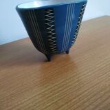 Small tripod cut in ceramic typical of the 50s