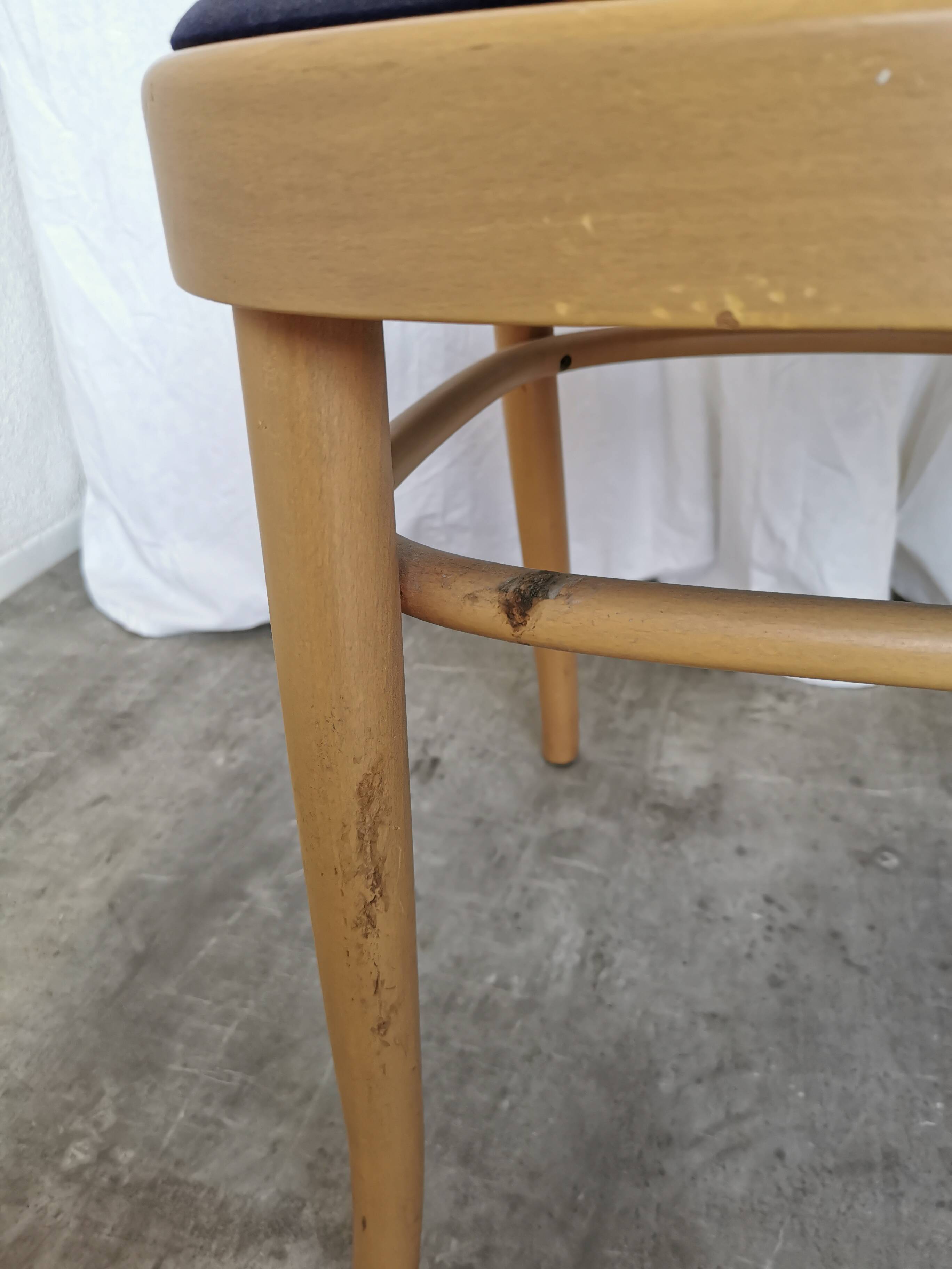 Vintage Bentwood Dining Chairs - Set of 6 - Joseph Hoffmann Thonet Design