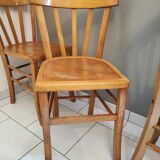 Chaises bistrot quatre vintage