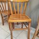 Vintage four-quarter bistro chairs