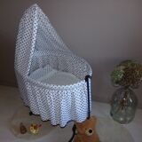Cradle or cradle in wrought iron 1900