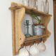 bakery wall shelf