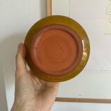Vintage yellow seventies ceramic bowl