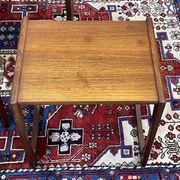 Set of 3 teak nesting tables from the GPlan brand from the 1970s - Series D