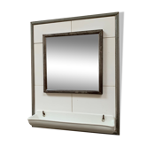 Miroir de barbier carrelage ancien