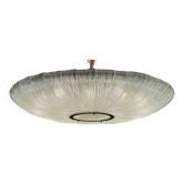 Important lustre en verre et laiton, Venini vers 1960, une paire disponible