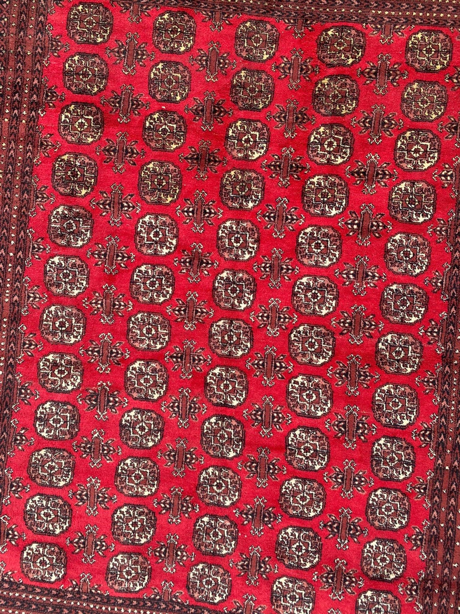 Carpet turkmen pakistan bukhara 195x216 cm