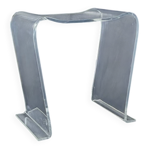 Tabouret en plexiglas
